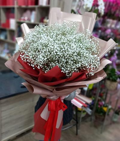 Букет цветов из: Гипсофила в Елатьме