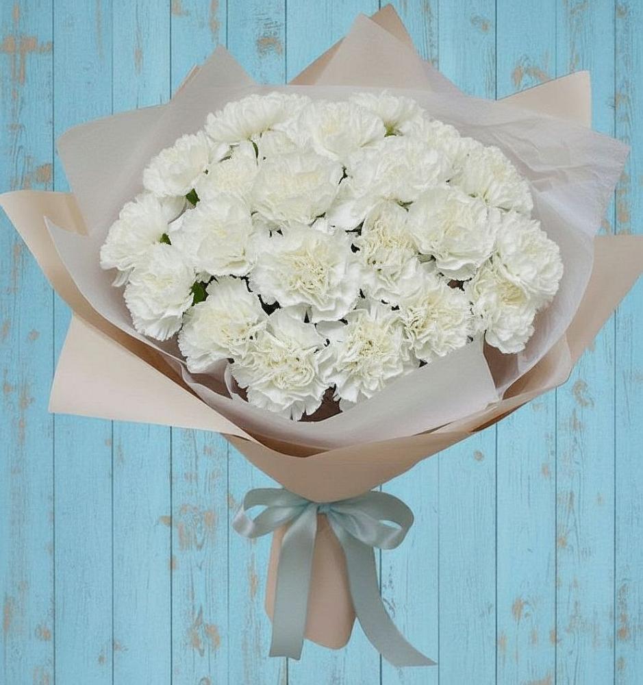 Букет цветов из: Гвоздики в Елатьме