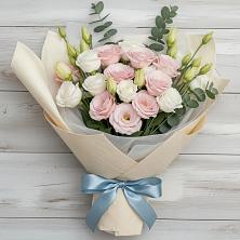 Букет цветов из:  Лизиантусы в Елатьме