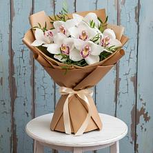 Букет цветов из:  Орхидеи и Розы в Елатьме